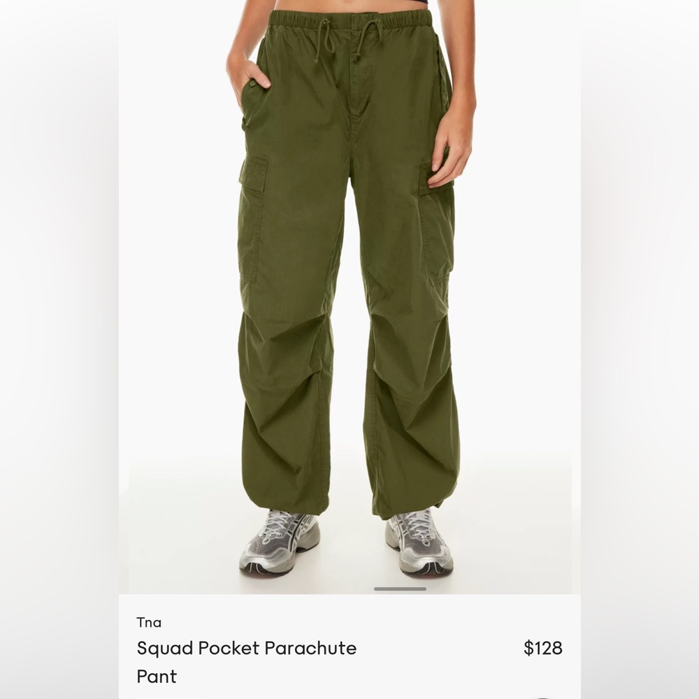 Aritzia TNA parachute pants BLACK - Picture 3 of 6